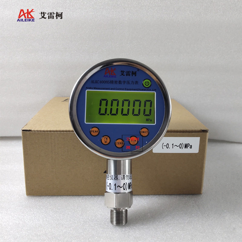数字标准表 ALKC400H5 标准数字压力显示表 -0.1~0MPa 0.5级