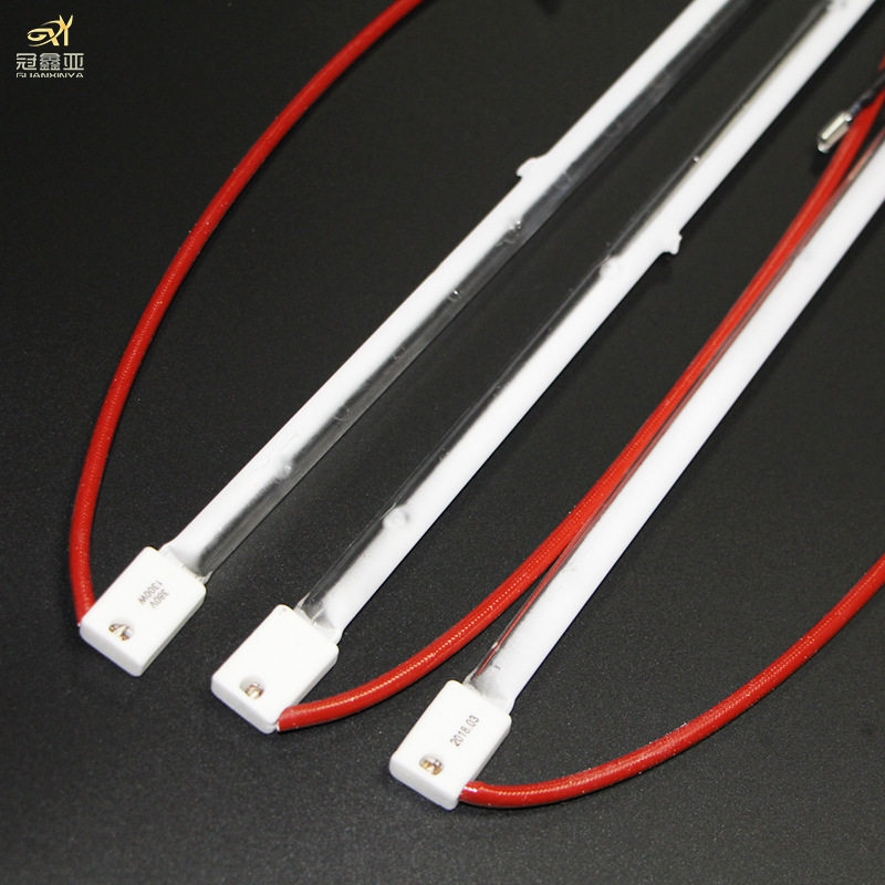 红外线加热灯 1.3KW790MM烤箱炉加热灯管 红外线半镀白真空电热管