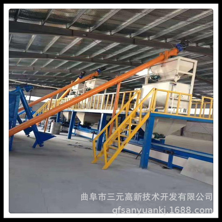 三元机械发泡门芯板成套设备