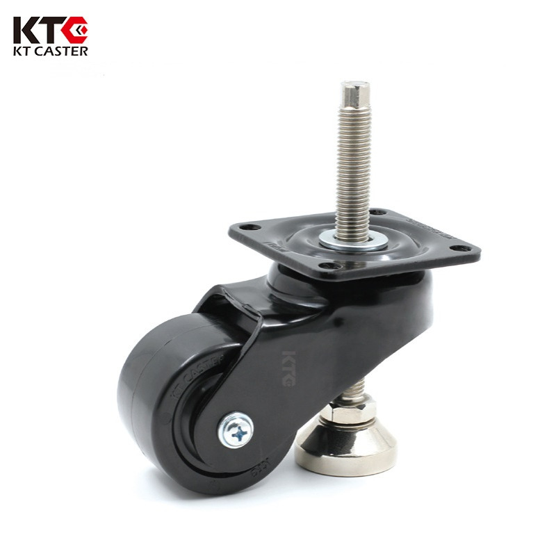 现货批发KTC脚轮 水平调节万向脚轮工业轮子机械轮子供应