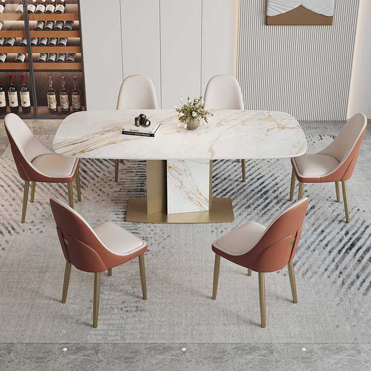 亮光岩板餐桌轻奢小户型北欧现代简约设计师长方形意式极简餐桌椅,基础建材,脚轮/万向轮,淘宝优惠券,粉丝福利购,淘宝优惠卷