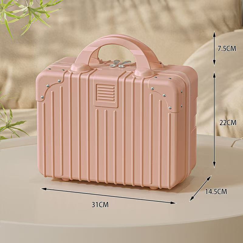 有隔层有束带行李箱10个