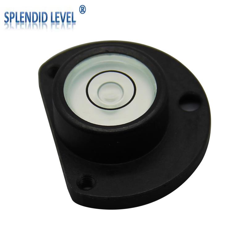 金属圆水准器2910水平泡珠高精度水平器经纬仪半弧水平器小水准仪