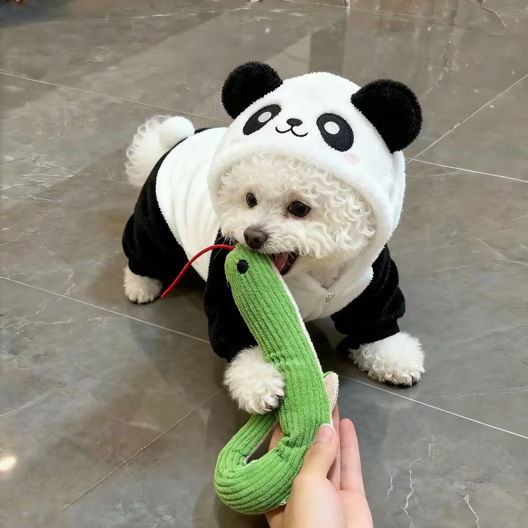 狗狗玩具甩头小蛇自嗨解闷泰迪比熊博美小型犬毛绒发声玩具套装