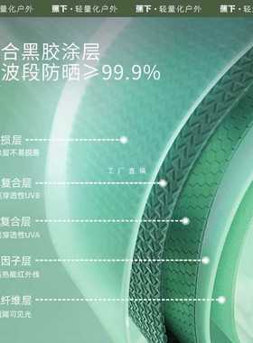 ?五折黑胶防晒伞BM65024女士春夏便携防紫外线口袋雨伞遮阳