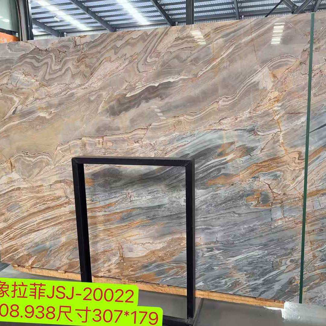 印象拉菲天然大理石拼花地砖欧式石材水刀拼画室内背景墙