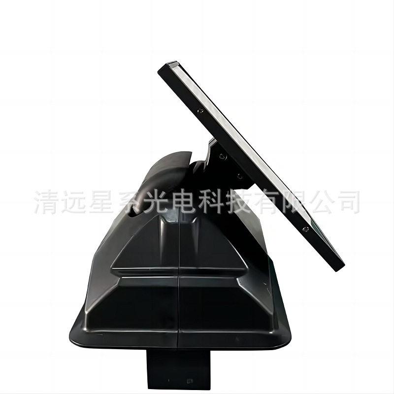 厂家供应新品90W摇头爆闪染色三合一LED彩色酒吧平板摇头频闪灯