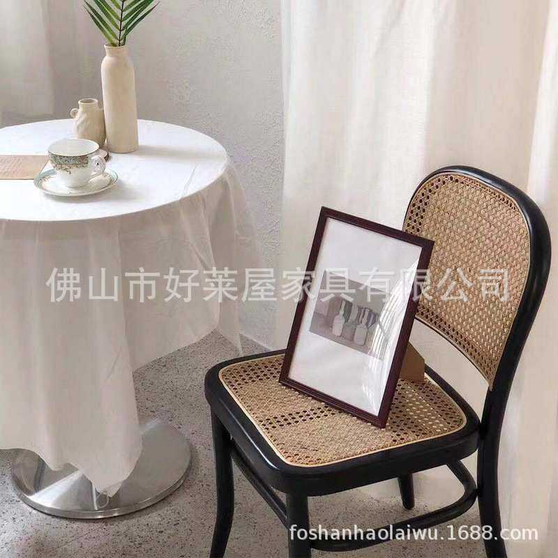 藤编餐椅实木椅子靠背椅家用新中式中古椅网红索耐特民宿酒店复古,机械设备,其他机械设备,淘宝优惠券,粉丝福利购,淘宝优惠卷