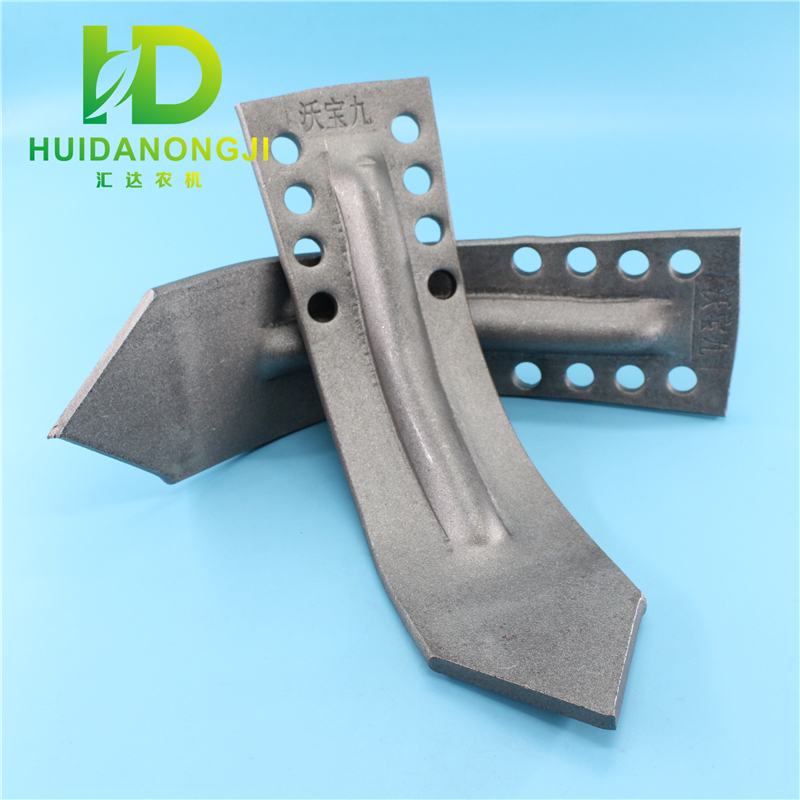 旋耕机配件犁体中间犁子连云港南昌拖拉机配件宝九锰钢边犁侧犁体