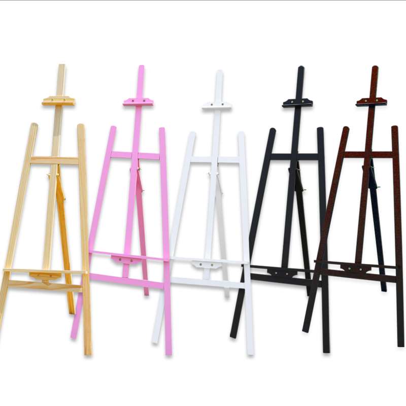 可调节实木画架油画架子榉木质支架式折叠落地展示架画板工具套装