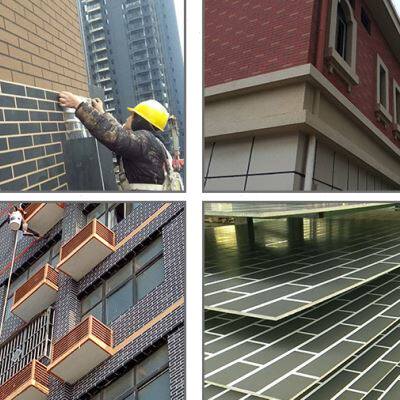 外墙仿砖模具错缝砖块假砖模型真石漆质感漆涂料分格子线胶带贴纸
