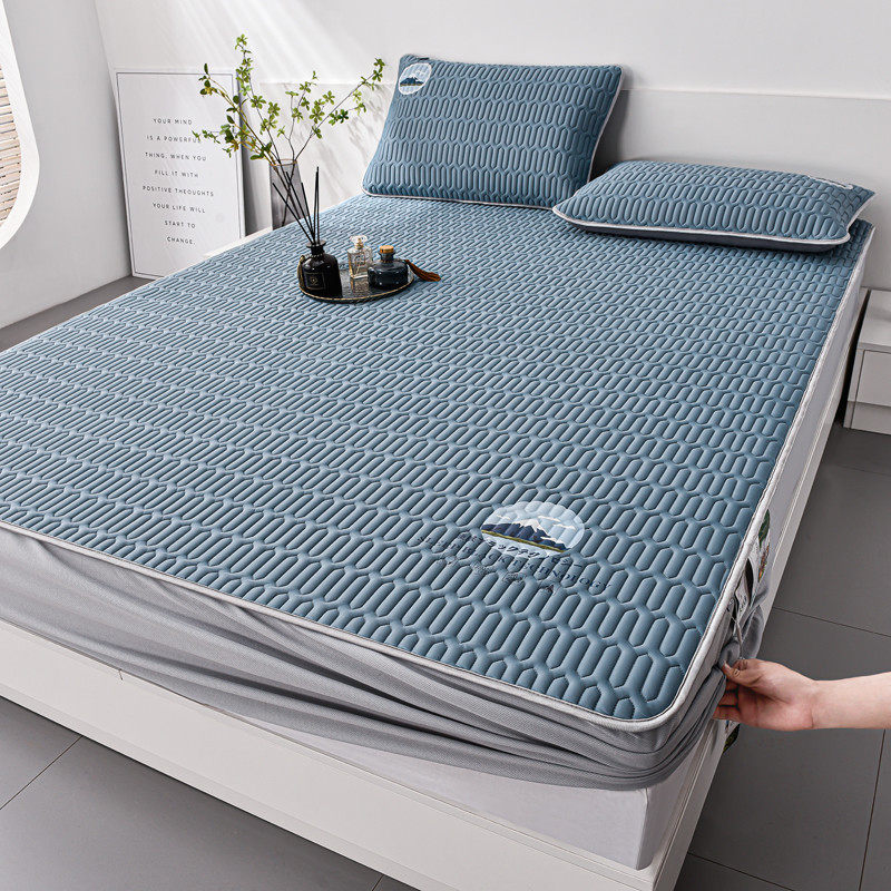 夏季加厚乳胶床笠软席三件套凉席床罩床套空调席两件套可折叠机洗,床上用品,床笠,淘宝优惠券,粉丝福利购,淘宝优惠卷