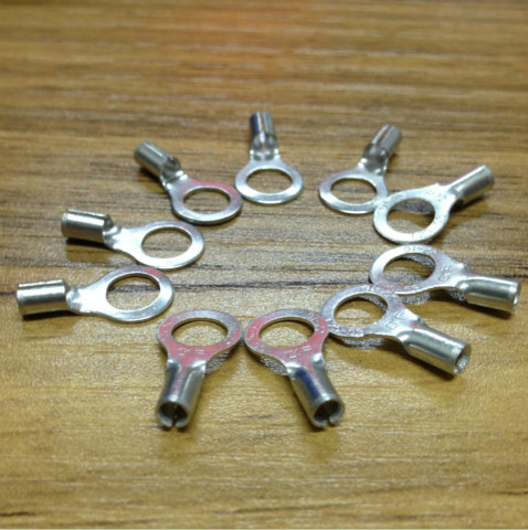 接线端子RNB5.5-10冷压端子OT线耳 圆形裸端头 O型线鼻子 1000只
