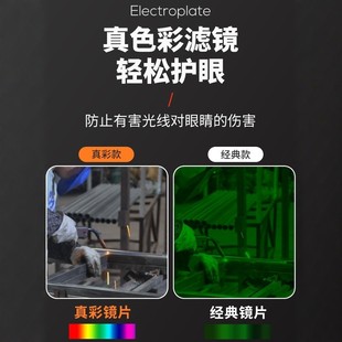 电焊眼镜自动变光烧焊工专用氩弧焊防强光防打眼防护目镜轻便新款