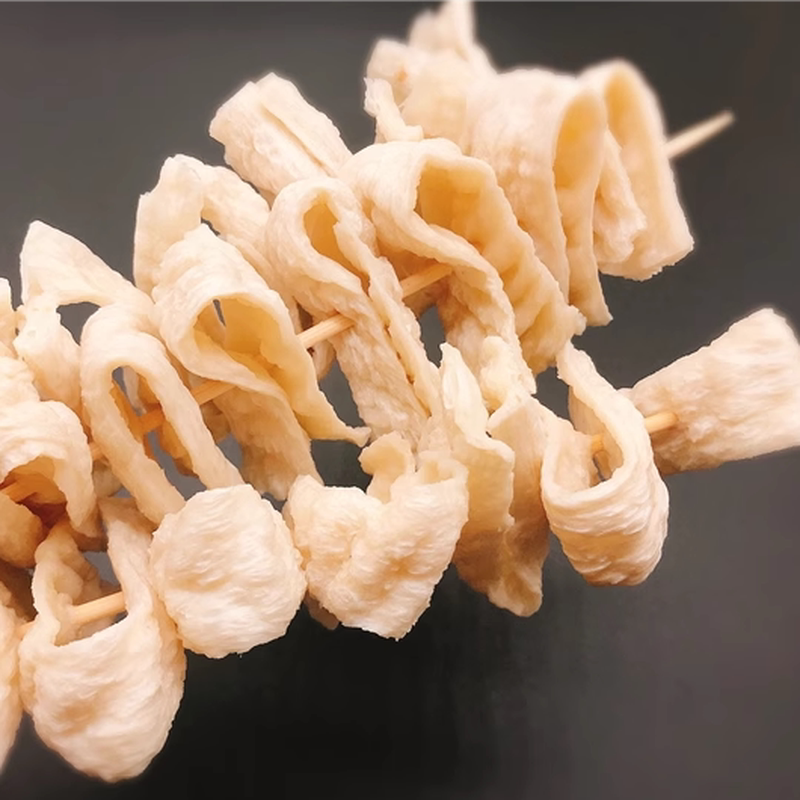 鱼骨面筋包邮台湾面筋火锅面筋麻辣烫食材串串香烧烤凉拌仿荤素食