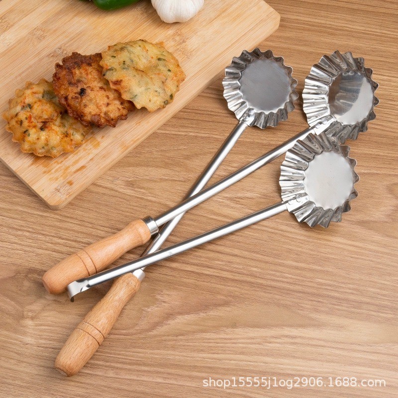 老式油墩子小吃不粘虾饼模具油炸饼工具油端子炸萝卜丝饼墩神器