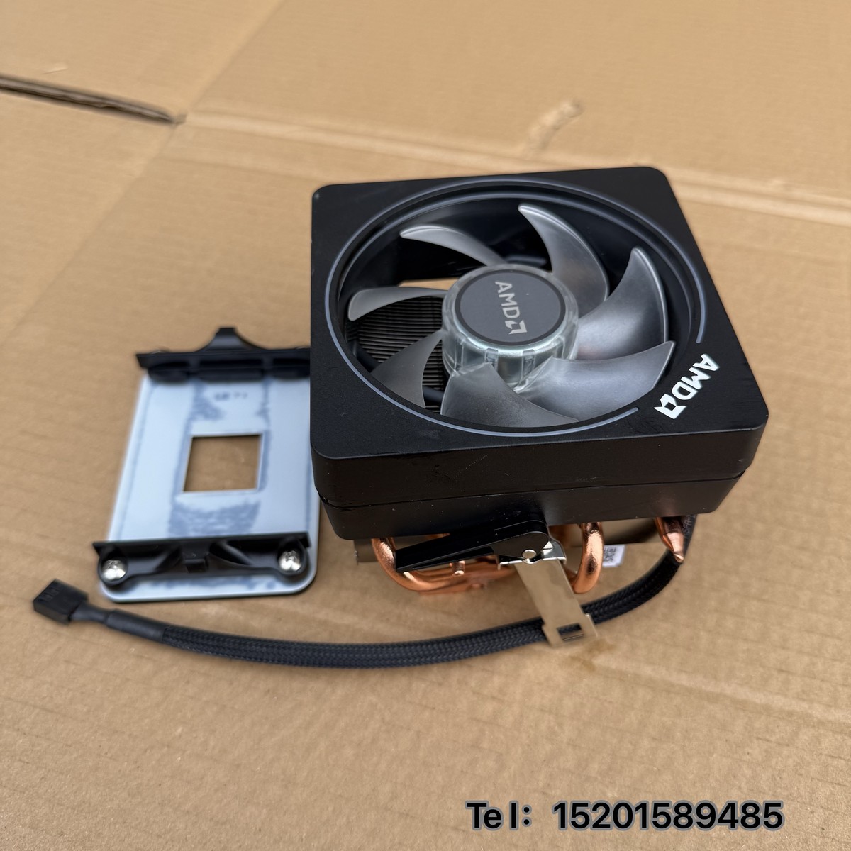 AMD 四铜管 锐龙R7 原装散热器 RGB 幽灵棱镜 AM4 AM5通用 散热器