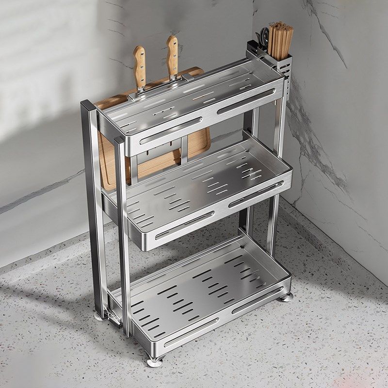 厨房折叠调料架不锈钢油s盐酱醋调味品置物架刀架筷子多功能收纳,厨房/烹饪用具,调料置物架,淘宝优惠券,粉丝福利购,淘宝优惠卷
