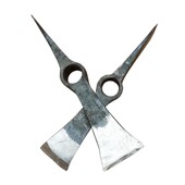 斧头 柴斧锄镐柴镐开荒镐钢R镐锄头 斧 镐斧 姜家炉手工锻打锛镐