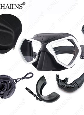 60cc低容f镜潜水面镜高清防雾浮潜水肺潜面镜一体潜水镜设计单面