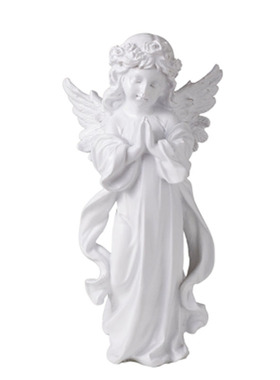 欧式创意人物g天使树脂雕塑摆设家居书柜装饰工艺品雕像烛台摆件