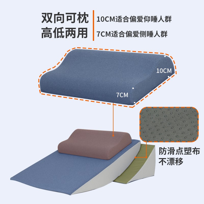 胃食管反流斜坡垫反流性s食管炎专用枕头靠背床头防反流医用斜坡