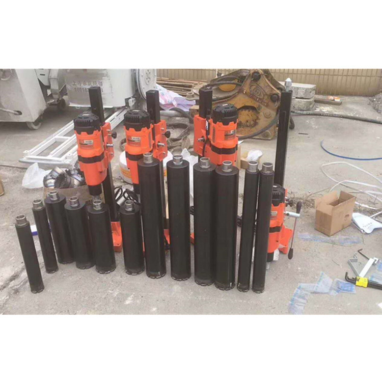 工程定向水磨钻机 隧道桥梁打桩钻孔取芯机三相电5.5kw水磨钻钻机