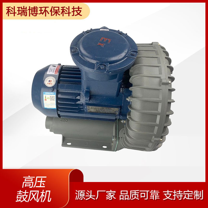 2.2KW380V防爆鼓风机工业废气抽出变频高压防爆风机旋涡式气泵