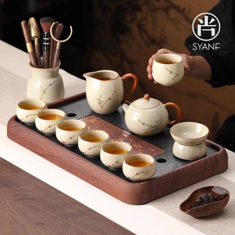 泡茶专用茶盘茶具套装轻奢高档高端大气2026新款家用办公室高级感