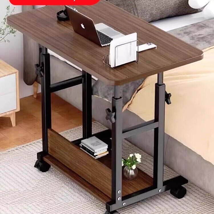 床边桌可移动小桌子卧室家用学生简约书桌简易升降宿舍懒人电脑桌