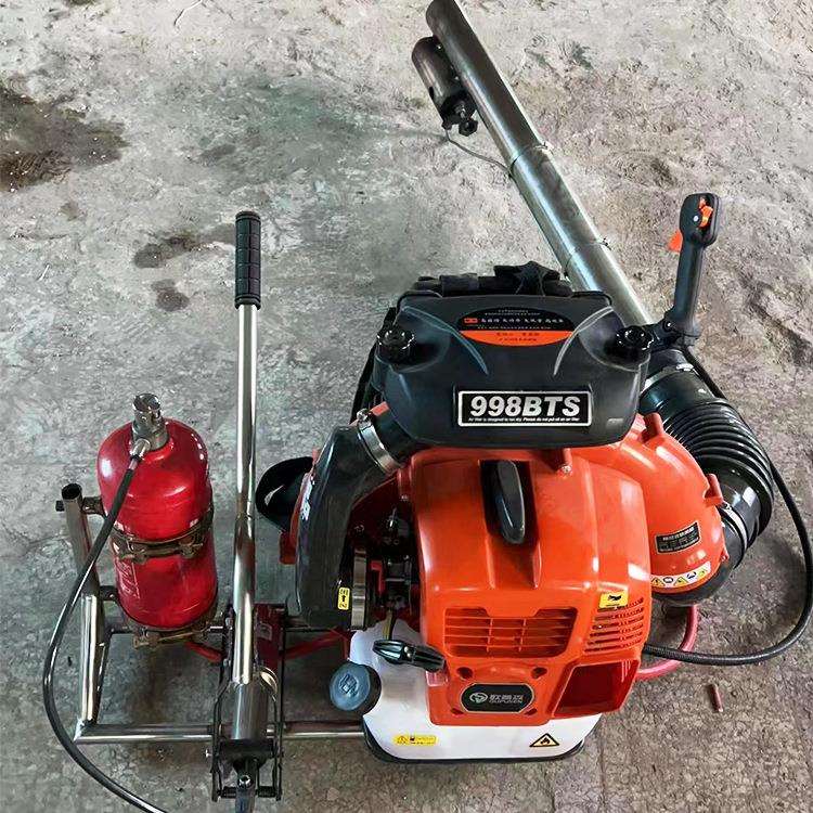 铁轨内燃式道岔吹雪融冰机背负吹雪融冰机解冻器岔尖轨融冰设备