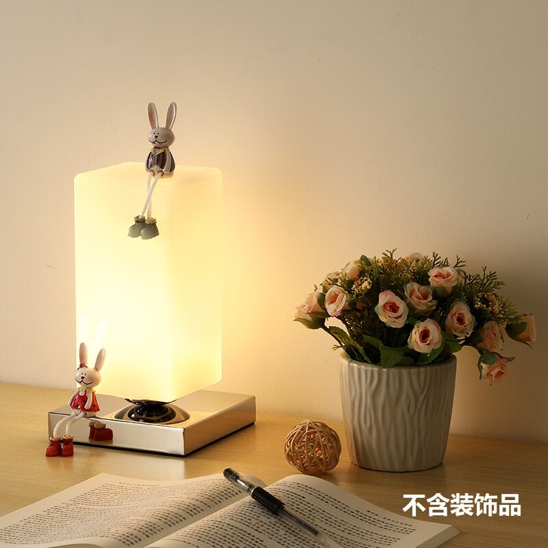 触摸感应充电卧室睡眠床头灯ins氛围灯LED台灯北欧简约喂奶小夜灯