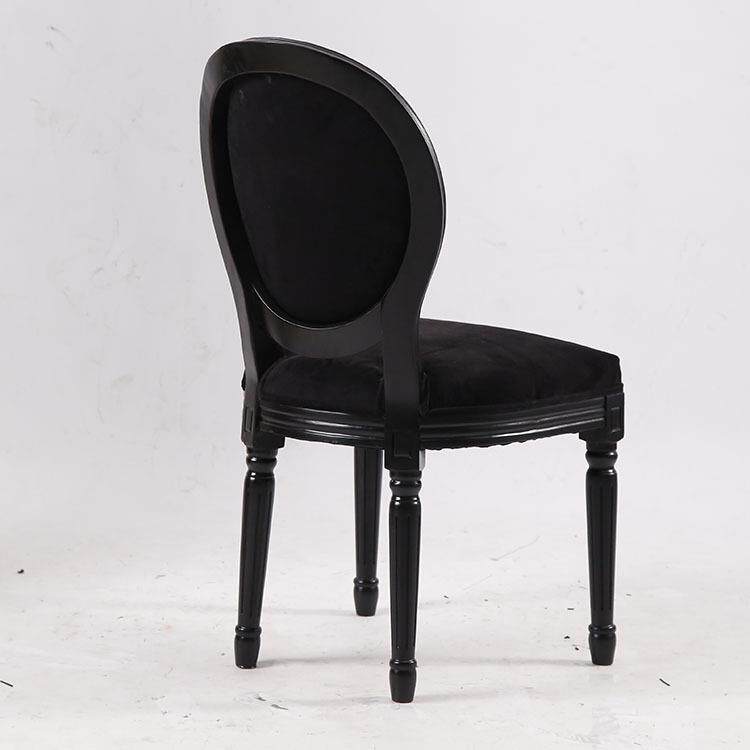 A新古典餐椅欧式椅子实木餐椅布艺餐椅盟