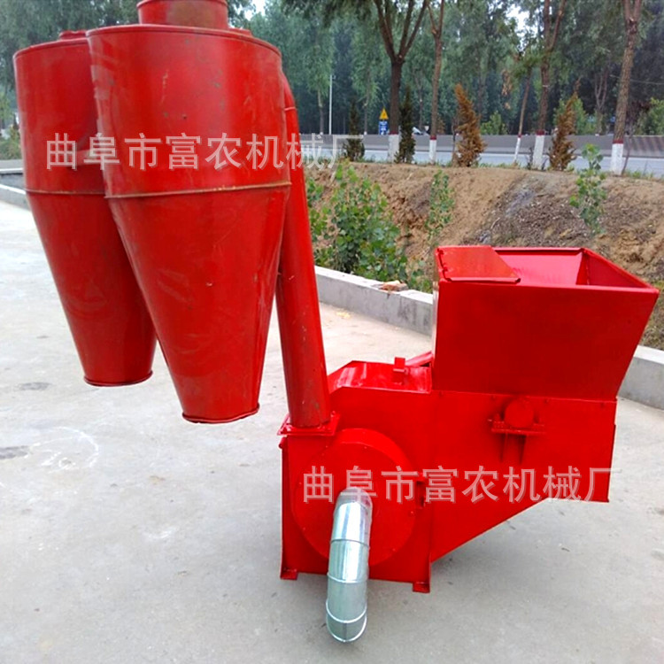 养殖饲料秸秆铡草粉碎机带电机