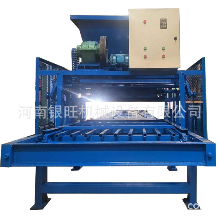 银旺小型预制构件设备 自动化输送带预制块机械 塑料盒彩砖机