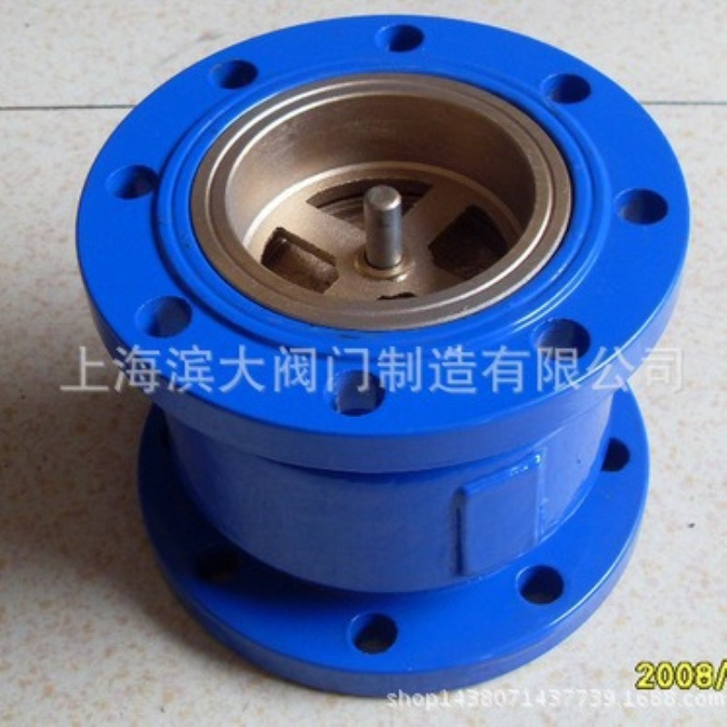 安徽白湖阀门 HC41X-16Q 铸铁消声止回阀DN50-DN200