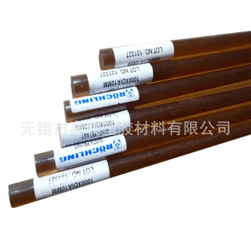 玻纤PEI2300板 加工黑色Ultem棒聚醚酰亚胺板 PEI+30%GF棒