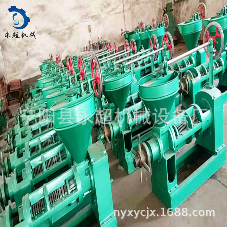 油坊用小型花生榨油机电机版本螺旋榨油设备大豆花生冷榨榨油机
