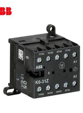 ABB交流中间继电器-K型；K6-31Z*110-127V40-450Hz