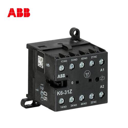 ABB交流中间继电器-K型；K6-31Z*110-127V40-450Hz