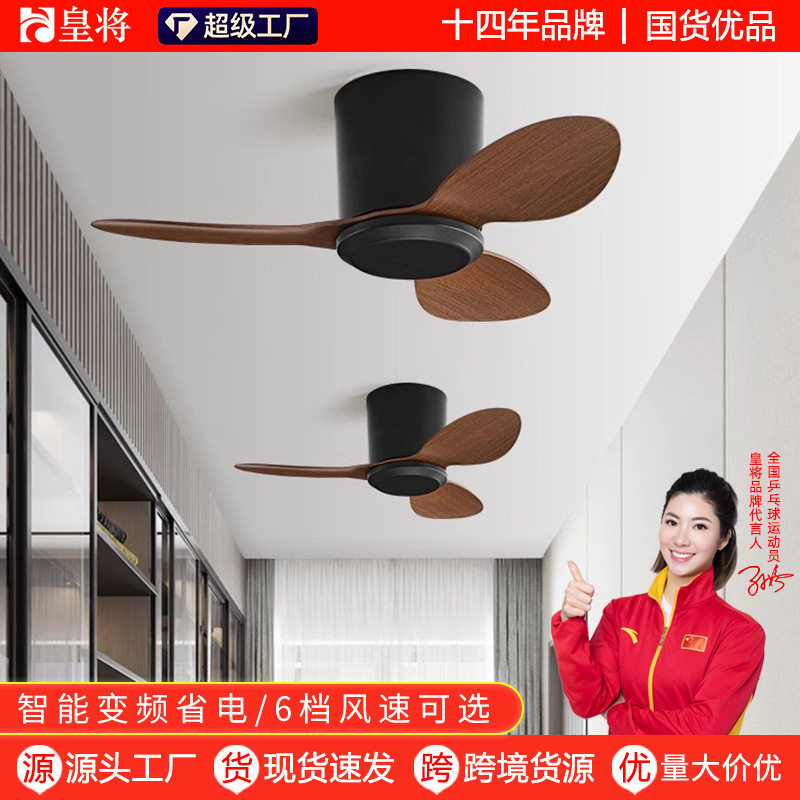 2026新款变频静音卧室吊顶电风扇家用过道玄关阳台吸顶风扇吊扇