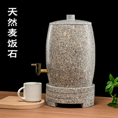 天然麦饭石制作的水桶蒙阴麦饭石水桶麦饭石杯麦饭石饮水机水杯