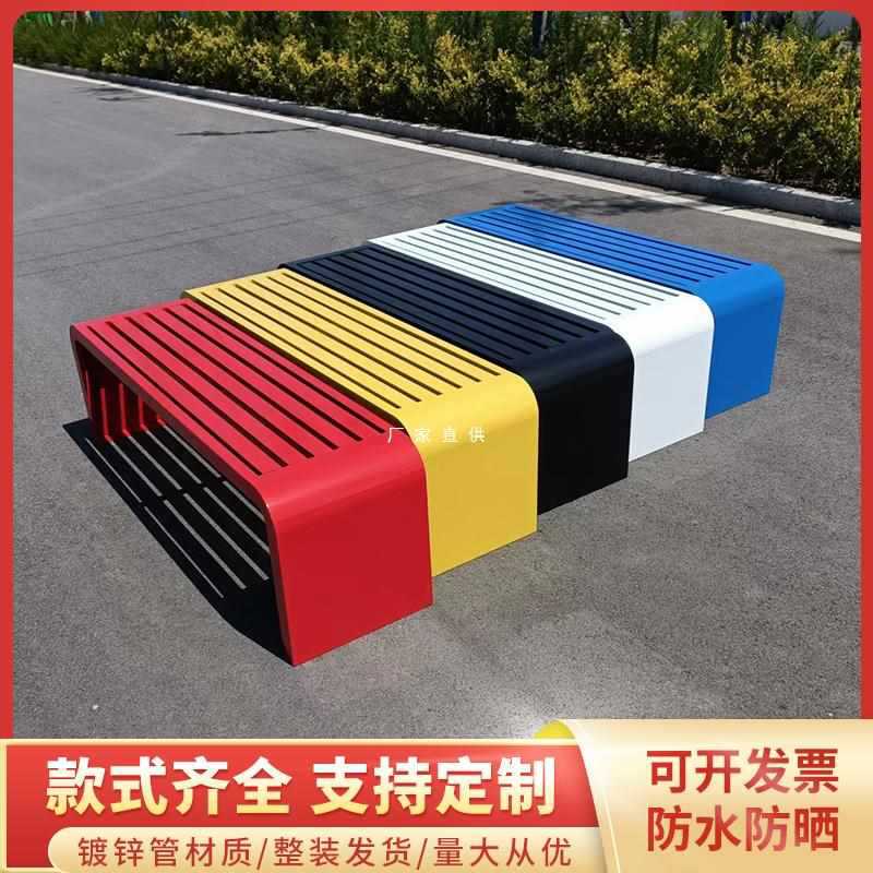 批发公园椅户外长椅室外长条凳庭院休闲椅园林铁艺长凳广场公共座
