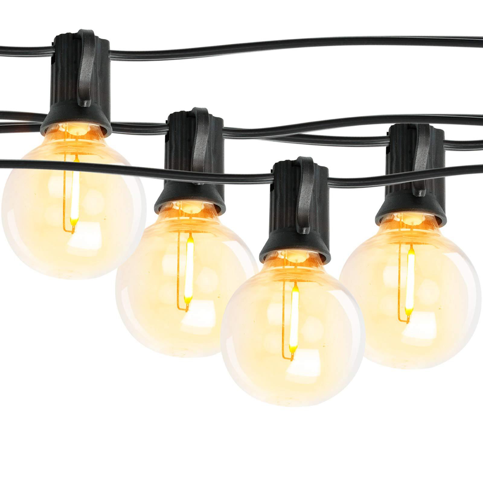 15.3米25灯串G40LED防水E12
