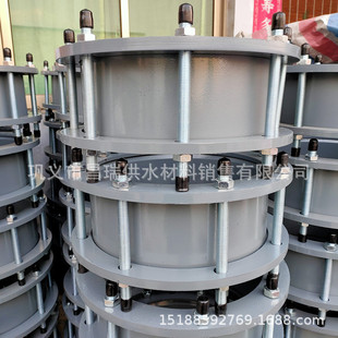 SSJB压盖式松套伸缩接头 钢制压盖松套限位伸缩器伸缩节DN100/200