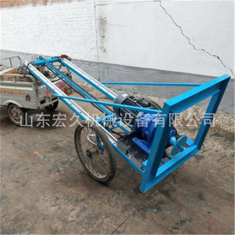 电动螺旋打桩机 自动电动打桩机 防汛地基打桩机