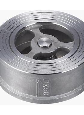 供应蝶形止回阀升降式对夹止回阀304不锈钢单向阀逆止阀dn50dn65