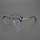 深圳百搭商务眼镜框架男女时尚 大框超轻钛架防蓝光配近视WY2302