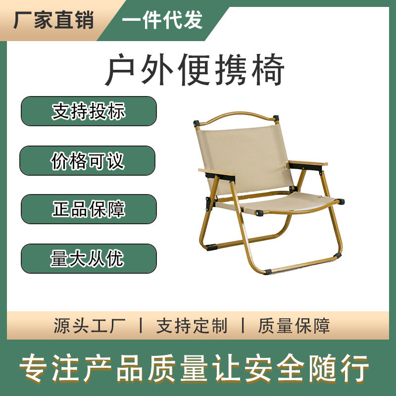 椅子户外折叠椅露营野餐桌子钓鱼休闲便携椅子带靠背