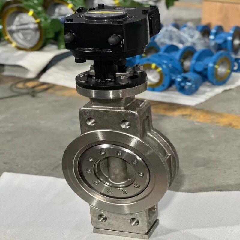 销售DN250电动涡轮对夹硬密封蝶阀电动铸钢蝶阀D973H-16C